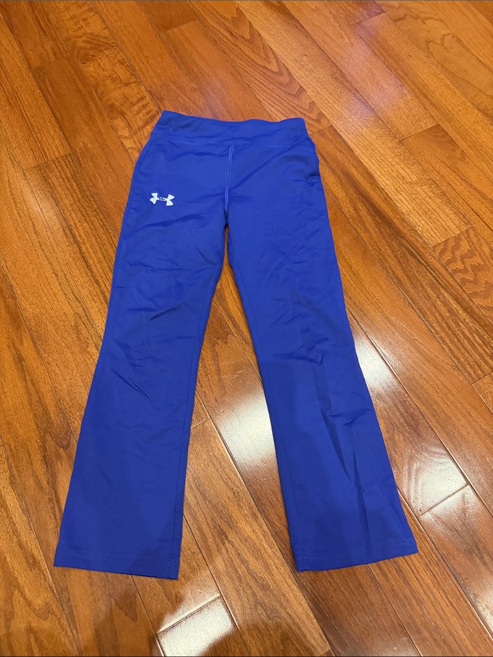 Under Armour Girls Royal Blue Pants